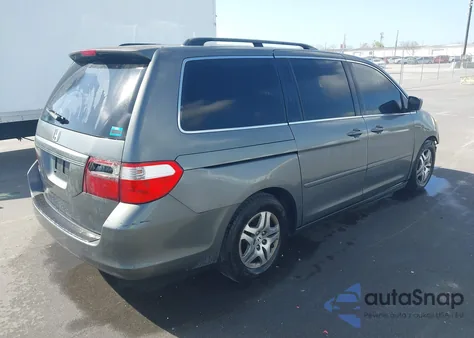 2007 Honda Odyssey Ex-L из США, поврежденный, VIN 5FNRL38707B441348